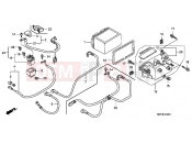 HONDA FJS400A9 SILVER WING 400 ABS 2009 F-21 BATTERY