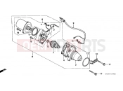 HONDA SA75M Vision 1991 E-4 STARTER ENGINE