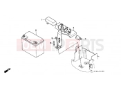HONDA SA75M Vision 1991 F-13 BATTERY