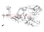 HONDA SA75M Vision 1991 F-22 FRAME HOUSING