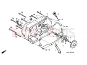 HONDA ST70R DAX 1994 E-6 RIGHT CRANKSHAFT COVER