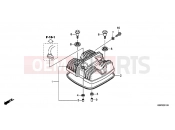 HONDA CBF150MC CBF150M 2012 E-1 VALVE COVER