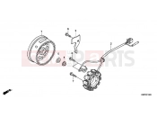 HONDA CBF150MC CBF150M 2012 E-10 GENERATOR