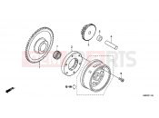 HONDA CBF150MC CBF150M 2012 E-11 CLUTCH COUPLING START