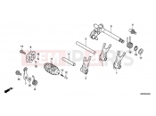 HONDA CBF150MC CBF150M 2012 E-16 TRANSMISSION DRUM