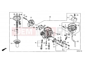 HONDA CBF150MC CBF150M 2012 E-17 CARBURETOR