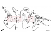 HONDA CBF150MC CBF150M 2012 F-3 HANDLE LEVER / SWITCH / CABLE