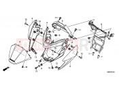 HONDA CBF150MC CBF150M 2012 F-31 FRONT ENGINE HOUSING