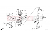HONDA CBF150MC CBF150M 2012 F-4-1 FRONT MASTER CYLINDER (2)