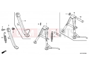 HONDA CBF150MC CBF150M 2012 F-21 SUPPORT