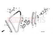 HONDA CB1300A7 CB1300 Super Four ABS 2007 E-4 TIMING CHAIN ​​/ TENSIONER