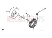 HONDA CB1300A7 CB1300 Super Four ABS 2007 E-10 GENERATOR