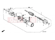 HONDA CB1300A7 CB1300 Super Four ABS 2007 E-12 STARTER ENGINE