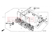 HONDA CB1300A7 CB1300 Super Four ABS 2007 E-19 THROTTLE HOUSING (ED.)
