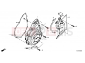 HONDA CB500XAE CB500X ABS 2014 E-10 A.C. GENERATOR COVER