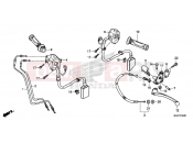 HONDA CB500XAE CB500X ABS 2014 F-4 HANDLE LEVER / SWITCH / CABLE