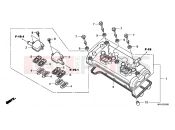 HONDA CBF10007 CBF1000 2007 E-1 VALVE COVER