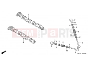 HONDA CBF10007 CBF1000 2007 E-3 CAMSHAFT / VALVE
