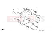 HONDA CBF10007 CBF1000 2007 E-8 A.C. GENERATOR COVER