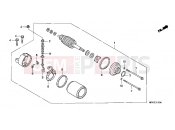 HONDA CBF10007 CBF1000 2007 E-11 STARTER ENGINE