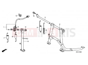 HONDA CBF10007 CBF1000 2007 F-23 SUPPORT