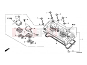 HONDA CBF10008 CBF1000 2008 E-1 VALVE COVER