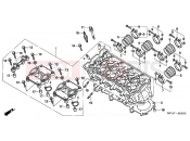 E-2 CYLINDER HEAD - Honda CBF1000A7 CBF1000 ABS 2007