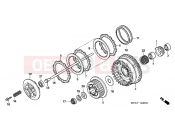 E-6 CLUTCH - Honda CBF1000A7 CBF1000 ABS 2007