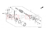 E-11 STARTER ENGINE - Honda CBF1000FA CBF1000F 2010