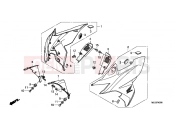 F-45 FRONT ENGINE HOUSING - Honda CBF1000FA CBF1000F 2010