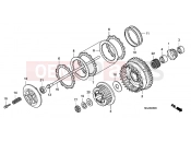 E-6 CLUTCH - Honda CBF1000FB CBF1000F 2011