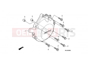 E-8 A.C. GENERATOR COVER - Honda CBF1000FB CBF1000F 2011