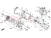 E-10 WATER PUMP - Honda CBF1000FB CBF1000F 2011