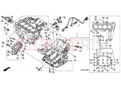 E-13 CRANKSHAFT - Honda CBF1000FB CBF1000F 2011