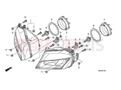 F-1 HEADLIGHT - Honda CBF1000FB CBF1000F 2011