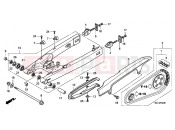 F-32 SWING ARM - Honda CBF1000FB CBF1000F 2011