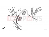 E-4 TIMING CHAIN ​​/ TENSIONER - Honda CBF1000FC CBF1000F 2012