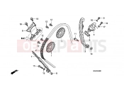 E-4 TIMING CHAIN ​​/ TENSIONER - Honda CBF1000FTB CBF1000FT 2011