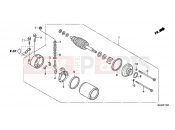 E-11 STARTER ENGINE - Honda CBF1000FTC CBF1000FT 2012