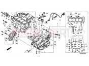 E-13 CRANKSHAFT - Honda CBF1000FTC CBF1000FT 2012
