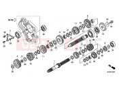 E-15 TRANSMISSION - Honda CBF1000FTC CBF1000FT 2012