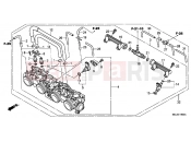 E-18 THROTTLE HOUSING - Honda CBF1000FTC CBF1000FT 2012