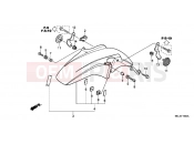 F-10 FRONT FENDER - Honda CBF1000FTC CBF1000FT 2012