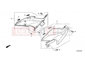 F-24 SIDE COVER - Honda CBF1000FTC CBF1000FT 2012