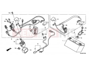 F-37 BATTERY - Honda CBF1000FTC CBF1000FT 2012