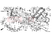 F-39 FRAME HOUSING - Honda CBF1000FTC CBF1000FT 2012