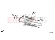 E-4 TIMING CHAIN ​​/ TENSIONER - Honda CTX700DE CTX700 Dual Cluth ABS 2014