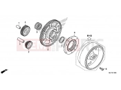 E-10 CLUTCH COUPLING START - Honda CTX700DE CTX700 Dual Cluth ABS 2014