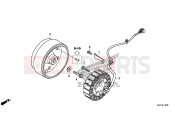 E-12 GENERATOR - Honda CTX700DE CTX700 Dual Cluth ABS 2014