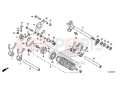 E-21-1 TRANSMISSION DRUM (CTX700D) - Honda CTX700DE CTX700 Dual Cluth ABS 2014